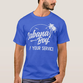 Cabana Boy på din servicö - få bort Vacatio T Shirt