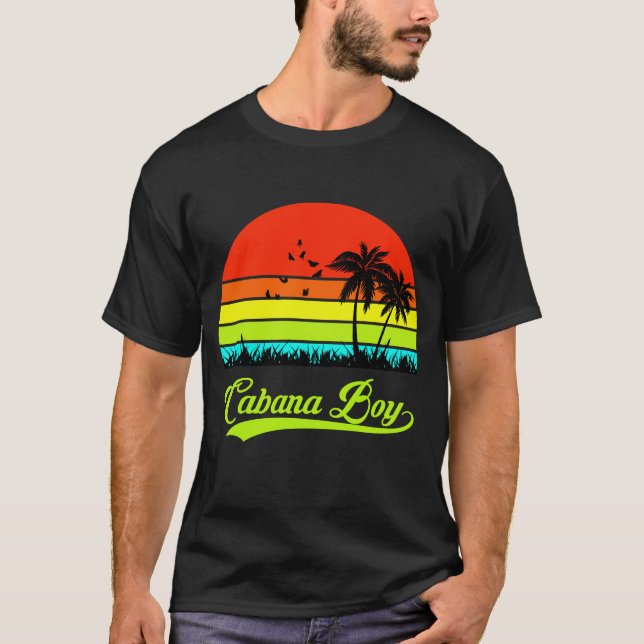 Cabana Boy till skjortan. T Shirt (Framsida)
