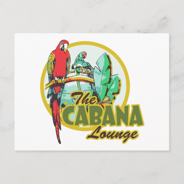 Cabana Lounge Vykort (Framsida)