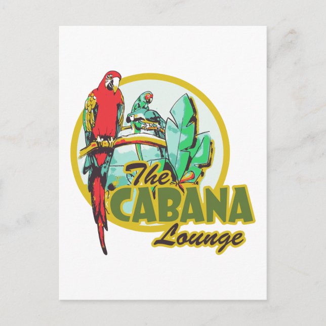 Cabana Lounge Vykort (Framsida)