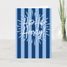 Cabana Rand ’Hip Hip Hooray’ Burst in Blue