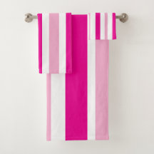 Cabana Rosa Vita Ränder