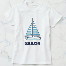 Cabana Sail Flickors Nautilus båt-tröja T Shirt