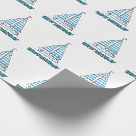 Cabana Sail Glad födelsedag Presentpapper