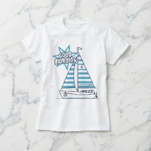Cabana Sail: God Morgon Marin T-Shirt