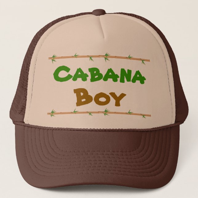 Cabanapojkehatt med bambu keps (Framsida)