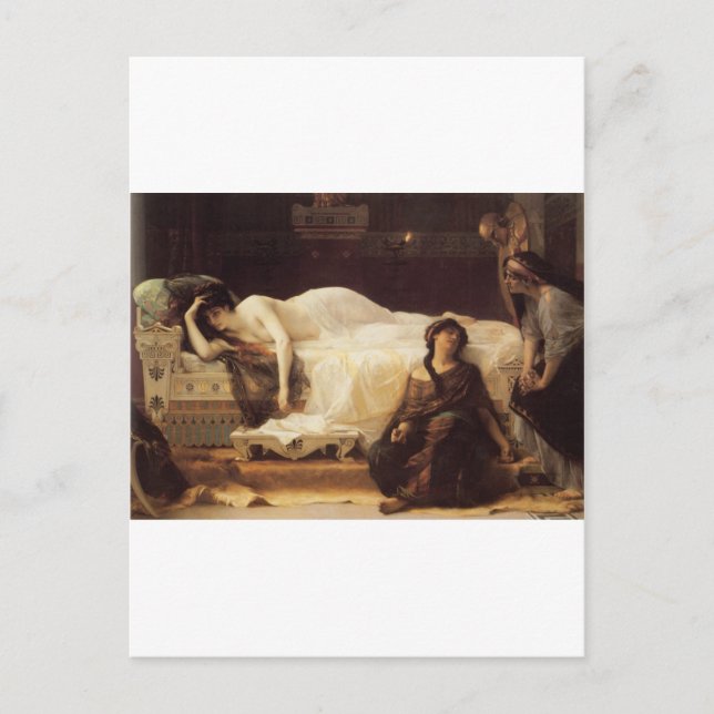 Cabanel Alexandre Phedre 1880 Vykort (Framsida)