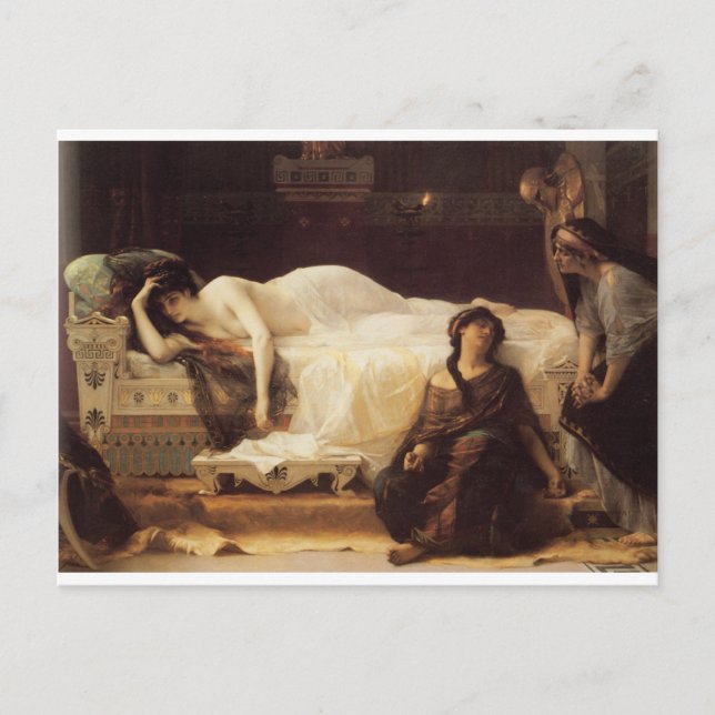 Cabanel Alexandre Phedre 1880 Vykort (Framsida)