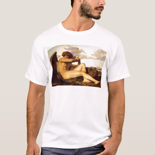 Cabanel Alexandre stupad ängel T Shirt (Framsida)