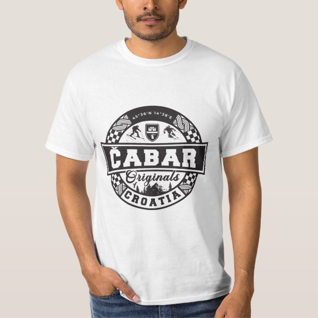 Čabar Originals T Shirt (Framsida)