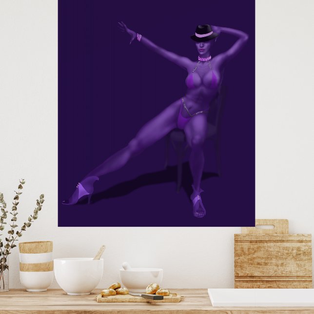Cabaret Dancer - Poster (Kök)