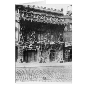 Cabaret de l'Enfer i Paris Hälsningskort