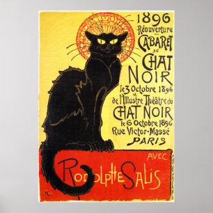 Cabaret du Chatta Noir, Steinlen Poster