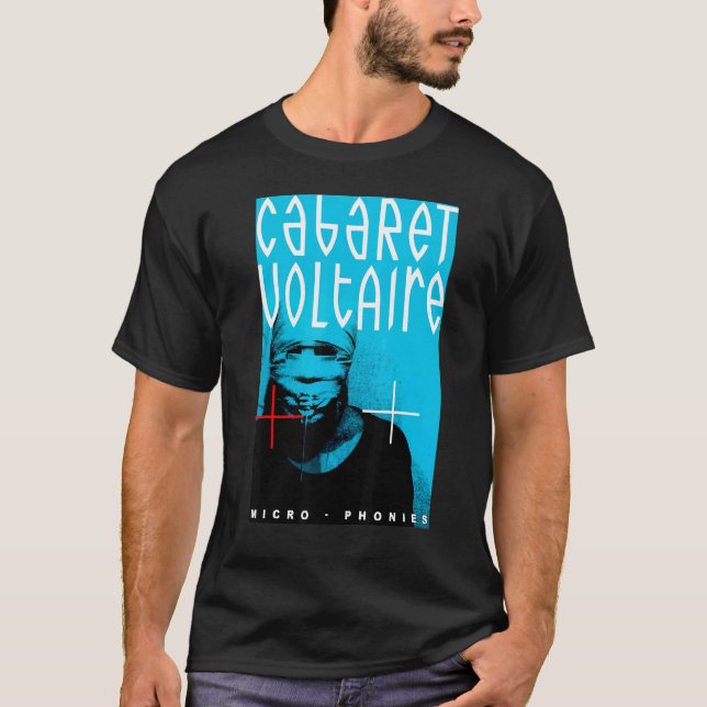Cabaret Voltaire Micro Phonies T Shirt (Framsida)