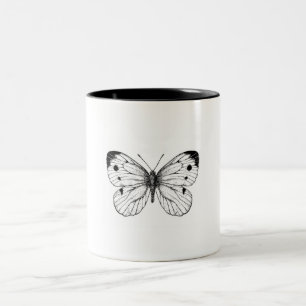 Cabbage butterfly Två-Tonad mugg