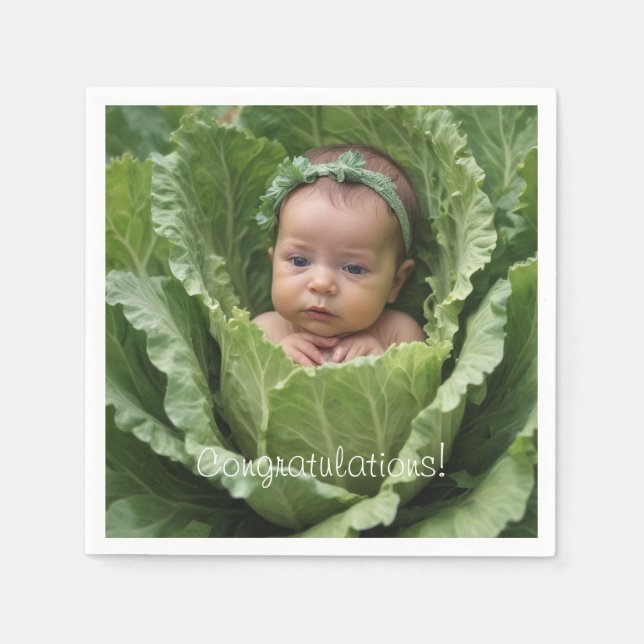 Cabbage Patch Baby Pappersservett (Framsidan)