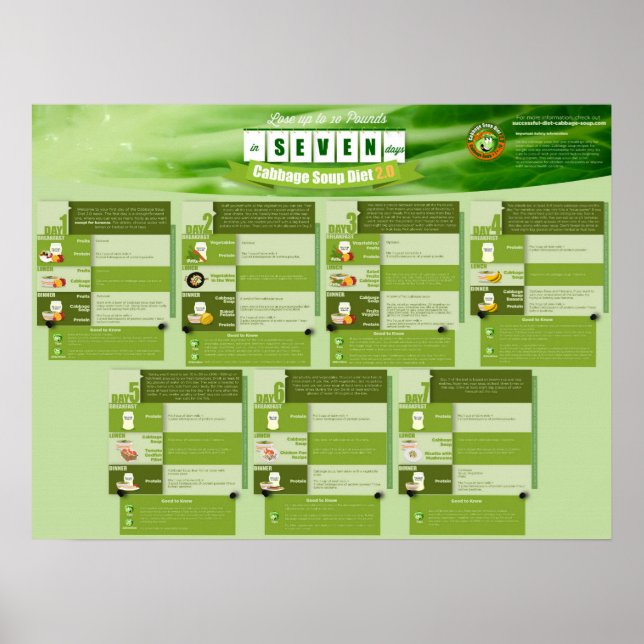 Cabbage Soppa Diet 2.0 Poster (Framsidan)