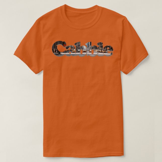Cabbie T Shirt (Design framsida)