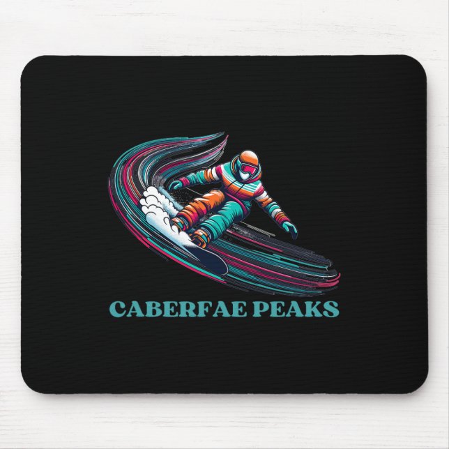 Caberfae Peaks Michigan Snowboarding Musmatta (Framsidan)