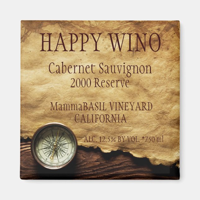 Cabernet Sauvignon Magnet! Magnet (Framsidan)