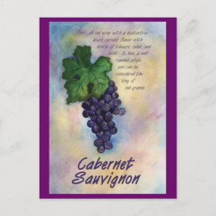 Cabernet Sauvignon Vin Vykort