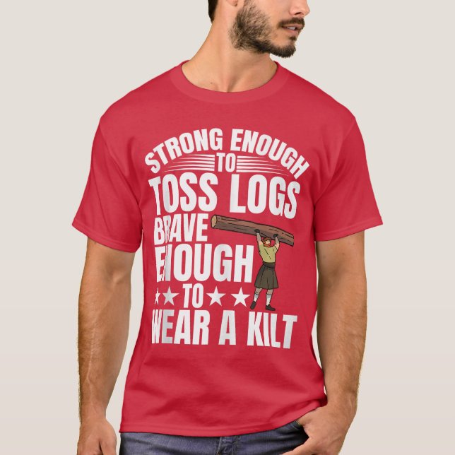 Cabeross For Highland Gamesankop retro T Shirt (Framsida)