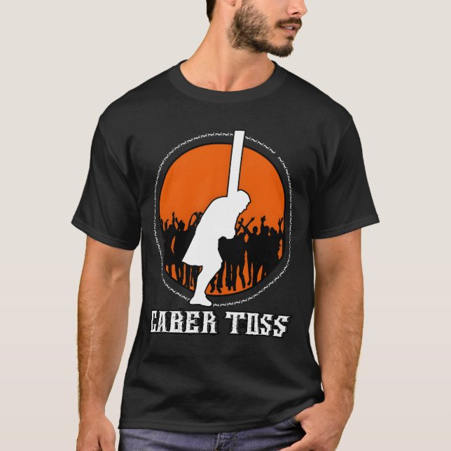 Cabeross Highland Games Lumbejack Sports Gift frie T Shirt (Framsida)