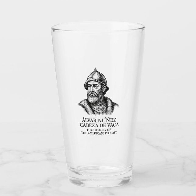 Cabeza de Vaca pint glass Glaskopp (Framsida)