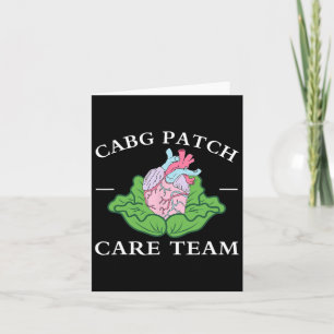 Cabg Patch Care Team Nurse Cabbage Heart Nurse Wee Kort