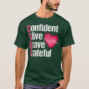 CABG Surgery Recovery Bypass Open Heart-omslag T Shirt