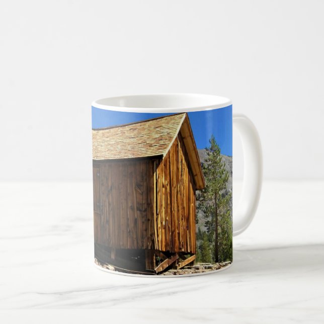 Cabin at Bennettville, Tioga Pass, CA Kaffemugg (Framsida höger)