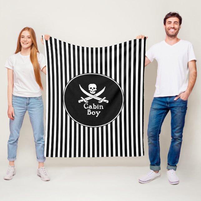 Cabin Boy Fleecefilt (På plats)