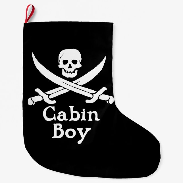 Cabin Boy Stor Julstrumpa (Framsidan)