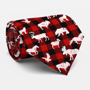 Cabin Buffalo Play Lumberjack Check Mönster Red Slips