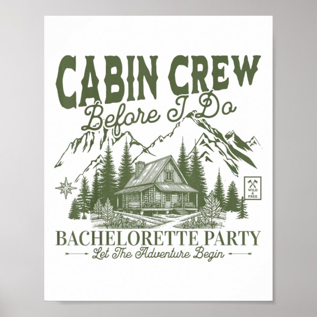 Cabin Crew Before I Do Camp Bach Bachelorette Part Poster (Framsidan)