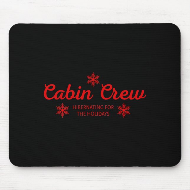 Cabin Crew Christmas Pjs Family Christmas Pajamas  Musmatta (Framsidan)