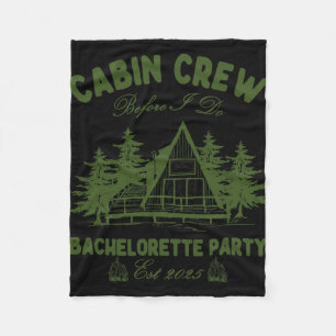 Cabin Crew Innan jag gör Camp Bach Möhippa Del Fleecefilt