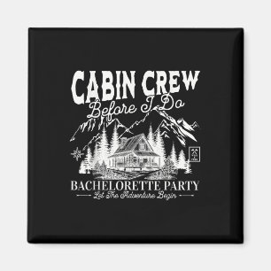 Cabin Crew Innan Jag Gör Camp Bach Möhippa Del Magnet