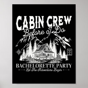 Cabin Crew Innan Jag Gör Camp Bach Möhippa Del Poster