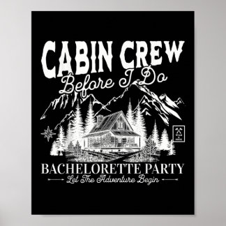 Cabin Crew Innan Jag Gör Camp Bach Möhippa Del Poster
