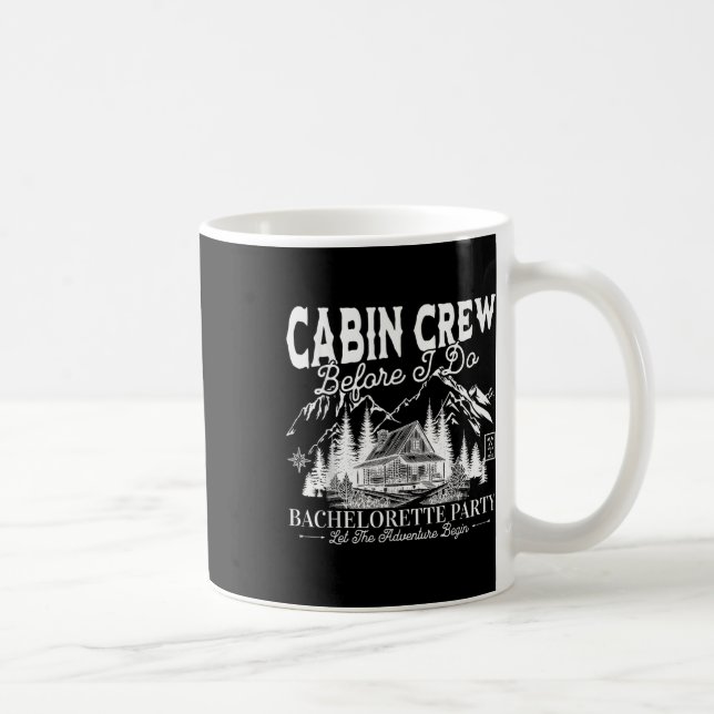 Cabin Crew Innan jag gör Camp Bach Sängvätning Tje Kaffemugg (Höger)