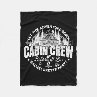 Cabin Crew Innan jag gör möhippa läger Bac Fleecefilt