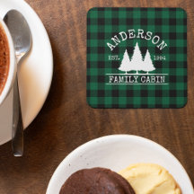 Cabin Family Namn Grönt Buffalo Play