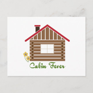 Cabin Fever Vykort