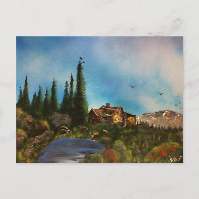 Cabin Fever Vykort (Framsida)