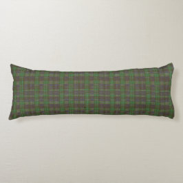 Cabin Forest Green Tartan Kroppskudde