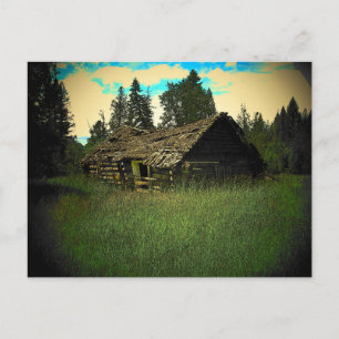 Cabin i Fält av djoneill Vykort