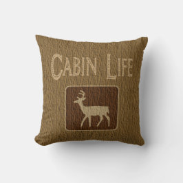 Cabin Life Pillow Kudde