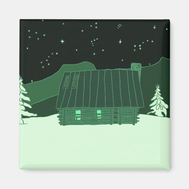 Cabin magnet (Framsidan)