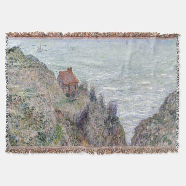 Cabin of the Anpassningsbars Watch by Claude Monet Filt (Framsidan)